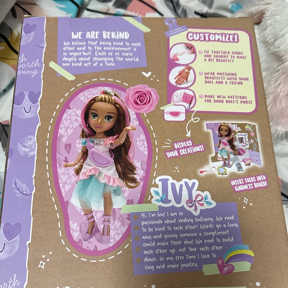 NWT Eco-Friendly Be Kind Doll with DIY Play by Jada girls toy - Picture 7 of 11